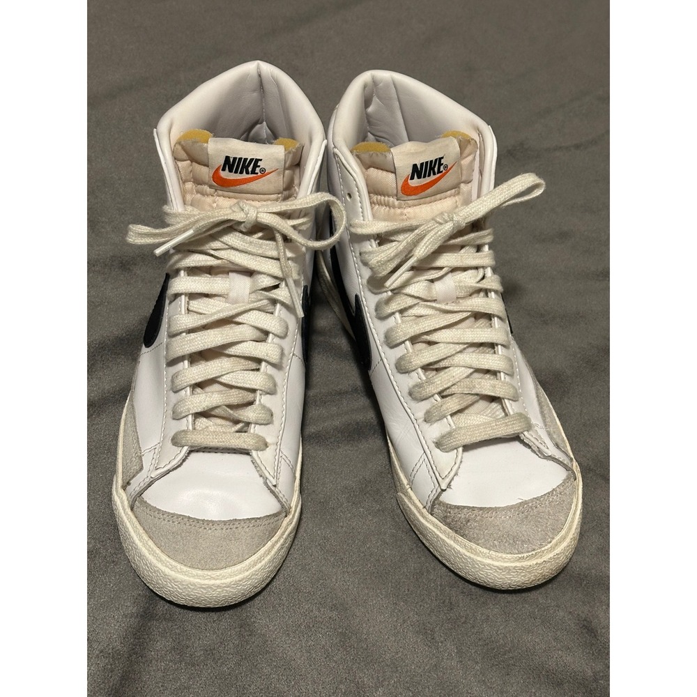 Nike Court High Top Womens Size 6 Black/White - Picture 3 of 8